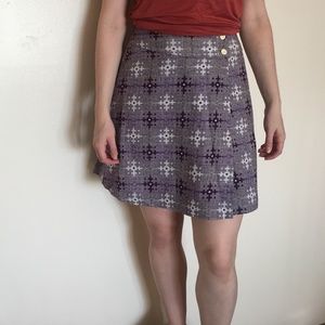 Vintage Wool Wrap Skirt